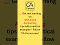 Learn GST, Tax, and Compliance tips #tax #gst #accounting #tally #compliance