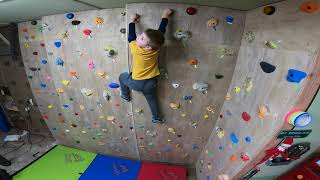 New Home Climbing Wall - DIY Kid's Climbing Wall
