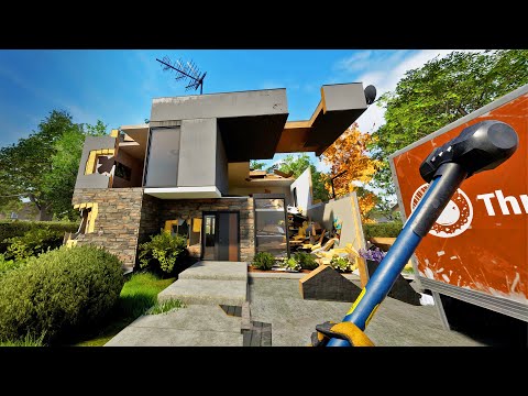 Demolishing a Multimillion Dollar House for Profit - Deconstruction Simulator - Part 4