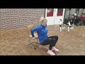 Enjoy fit thuis 12 sport thuis en op kantoor workout met stoel