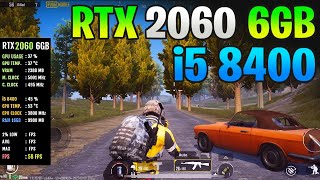 PUBG Mobile - RTX 2060 6GB - i5 8400 - 1080p