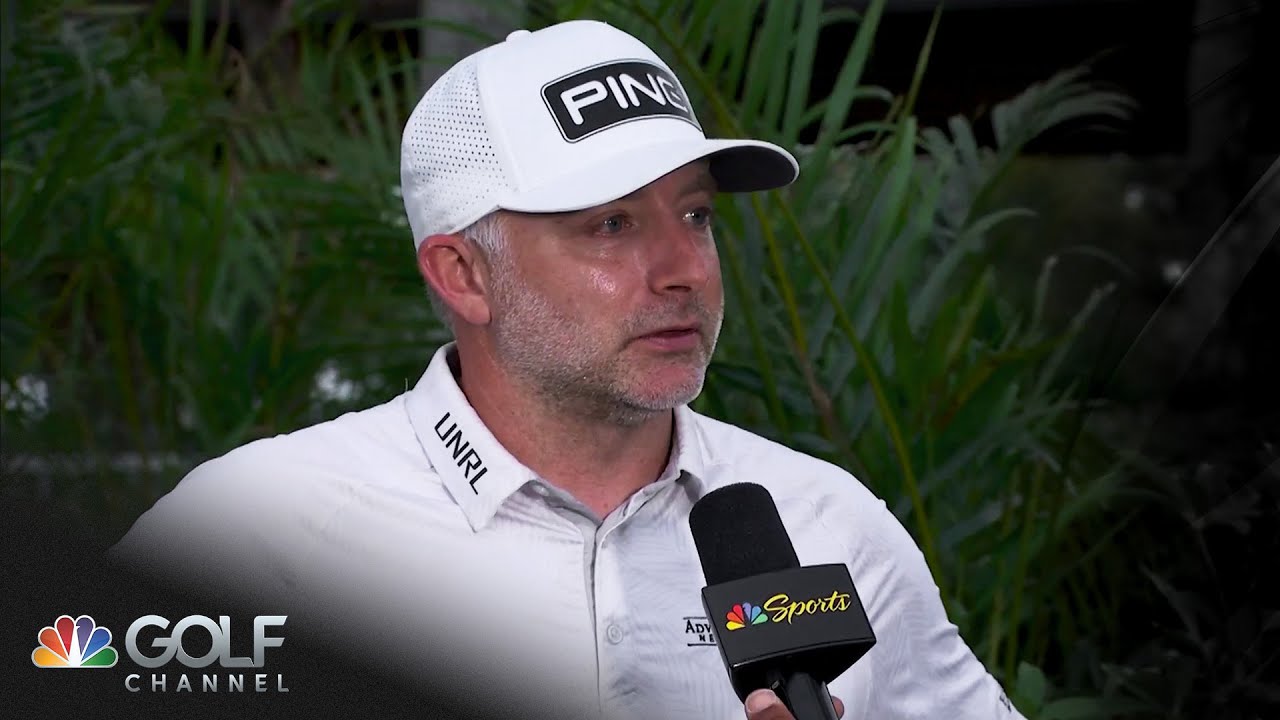 David Skinns wants to make every moment as good as it can be as he goes into the final round with a share of the lead at the Cognizant Classic in The Palm Beaches at PGA National Resort's Champion Course. #GolfChannel #CognizantClassic #DavidSkinns
» Subscribe to Golf Channel: https://www.youtube.com/golfchannel?sub_confirmation=1
» For the latest news around golf: https://www.nbcsports.com/golf

Welcome to Golf Channel's official YouTube channel. We are the #1 destination for everything golf - 24/7. Find golf instruction tips, sneak peeks to our original series, news and tournament coverage. We are part of the NBC Sports Group.

Discover what else Golf Channel has to offer:
Live Coverage on Peacock: https://peacocktv.smart.link/v82e9dl56 
Live Scores: http://bit.ly/GCScores 
TV Schedule: https://www.nbcsports.com/watch/schedule
Instructional Tips: https://www.golfpass.com/learn 
Golf Course Reviews: http://bit.ly/GCCourseReviews 

David Skinns chasing the dream going into final round of Cognizant Classic | Golf Channel
https://www.youtube.com/golfchannel?sub_confirmation=1