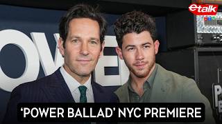 Paul Rudd and Nick Jonas in NYC for the ‘Power Ballad’ premiere