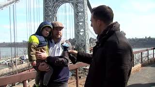 Crews replace final suspension cables on George Washington Bridge