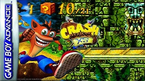 Crash Bandicoot XS Gameplay | GBA | Emulator myboy Android