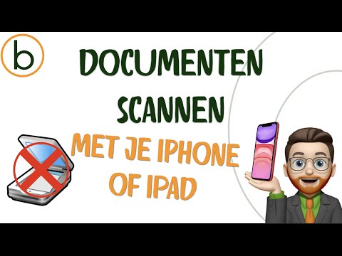 Video: Kun je foto's scannen met de iPhone?