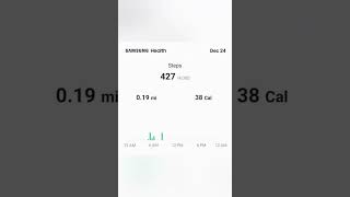 Getting my steps in this morning