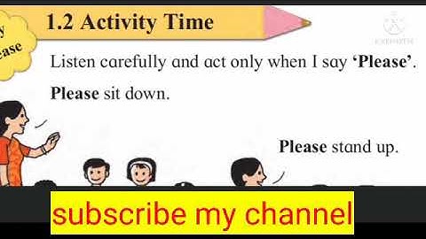 STD 2nd 1.2 Activity Time