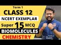 15 Important MCQ of Biomolecules | NCERT Exemplar | Class 12 Chemistry Term 1