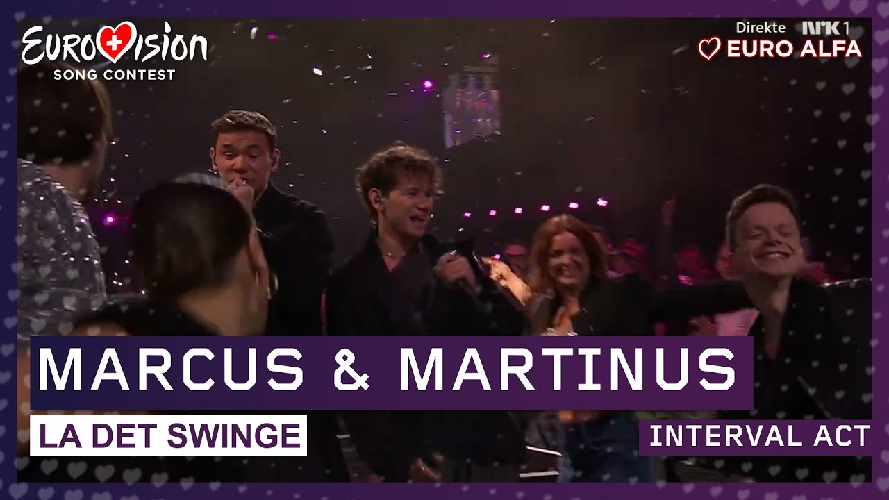Marcus & Martinus - La Det Swinge | Live at Melodi Grand Prix 2025