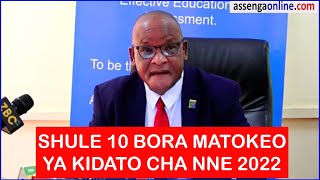 SHULE 10 BORA MATOKEO YA KIDATO CHA NNE 2022/23: NECTA YATOA UFAFANUZI HUU SHULE KUMI BORA