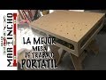 Como Construir una Mesa de Trabajo Portatil