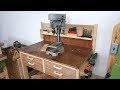 Too much scrimping materials drillpress shelf vlog