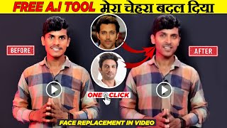 This FREE A.I Tool Will Change Deepfakes Forever !! How to Change Face in a Video? @Abhishek_iN_Tech screenshot 4