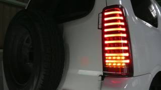 【エクシズルライン】RIVAI ジムニーJB23W　流れるLEDウインカー　点灯動画