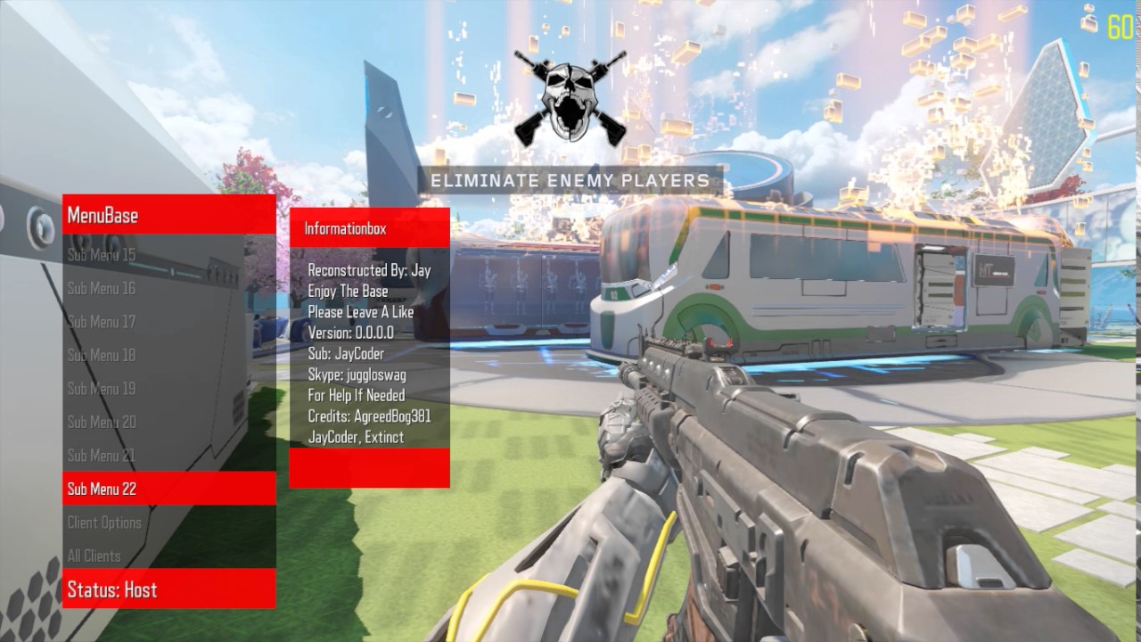 [BO3] AIO reconstructed Menu Base - YouTube