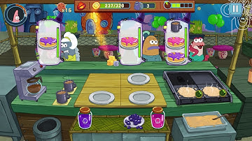 SpongeBob: Krusty Cook-Off - Gameplay Walkthrough Part 3 - All Level (iOS, Android)