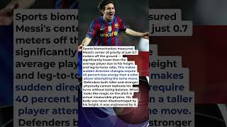 Lionel Messi's Center of Gravity Defies Basic Physics