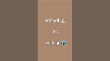 school vs college | dress challenge video | school life vs college life |