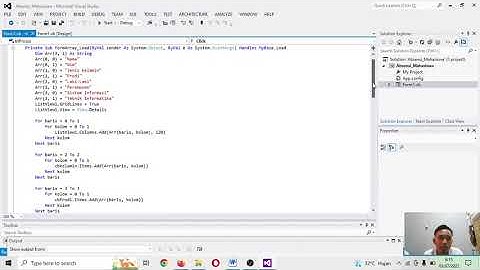 APLIKASI ABSENSI MAHASISWA ||VB.NET