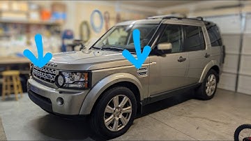 How to remove LR4 front & side grills