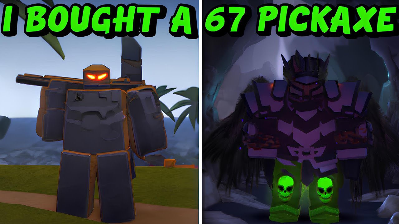 Bought a 67 Pickaxe in The Forge… - YouTube