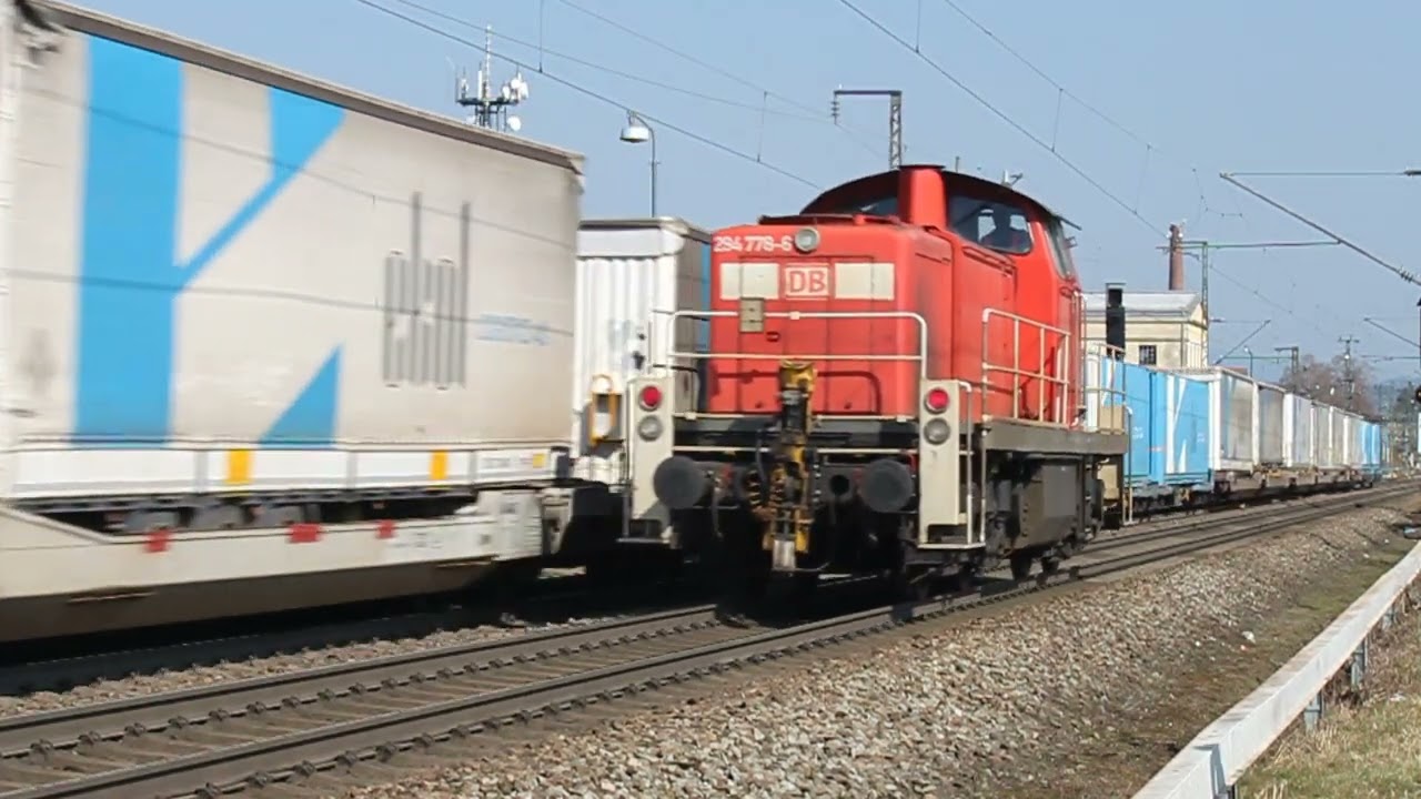 Kisten, Jets und mehr... Züge in Freilassing am 25. und 26.03.2022