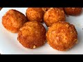 Si te sobra arroz NO LO TIRES!!! Prepara estas deliciosas bolitas de arroz rellenas de queso