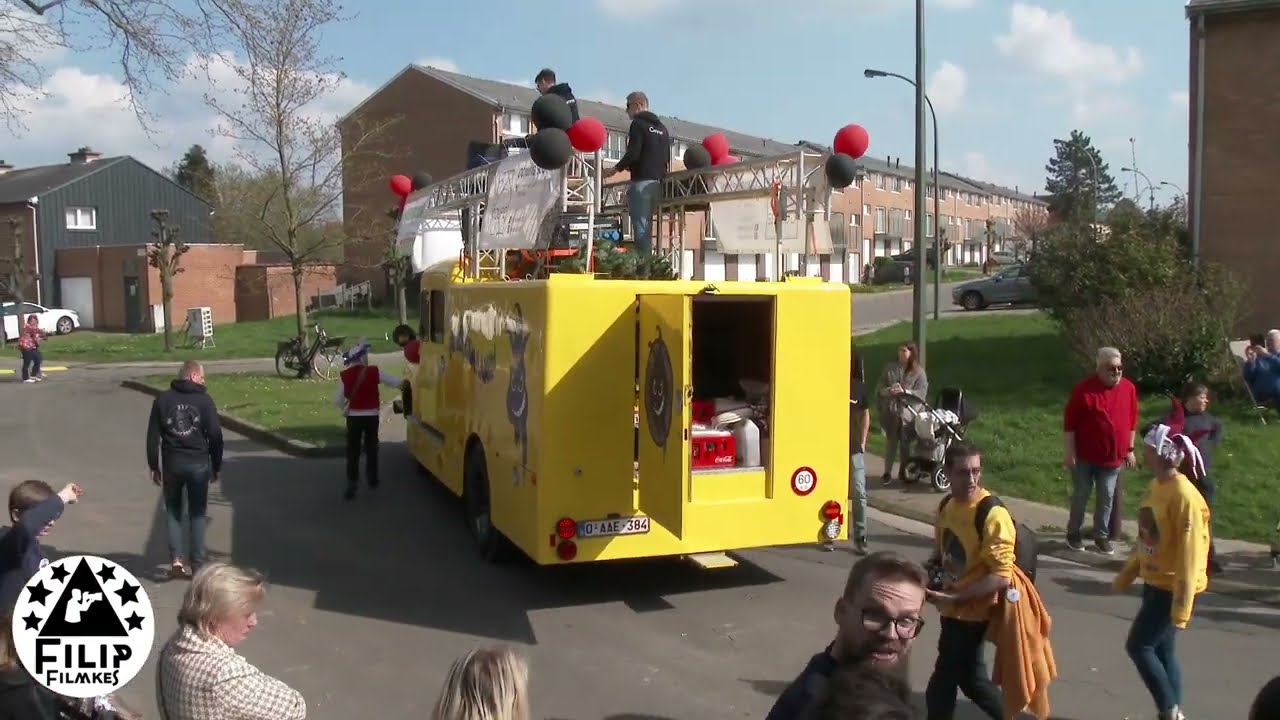 de reclamestoet van Orend ( Aalst ) Arendse Carnavalstoet 9 April 2023