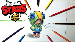 Como Desenhar O Leon Brawl Stars Como Dibujar A Leon Brawl Stars Youtube - brawl stars colorir folha em pe