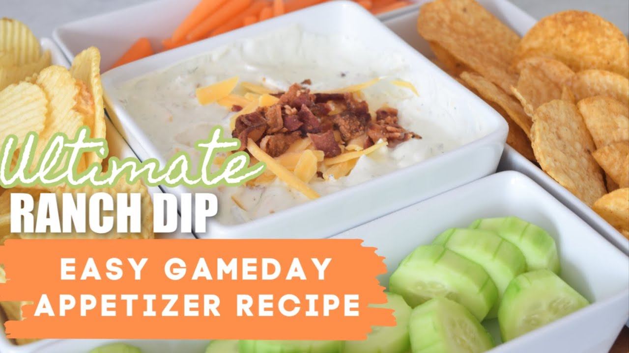 EASY RANCH DIP RECIPE How to Make Bacon Ranch Dip Our Most Popular