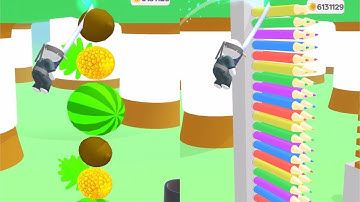 Chop Chop Samurai - Very Satisfying And Relaxing ASMR Slicing Game