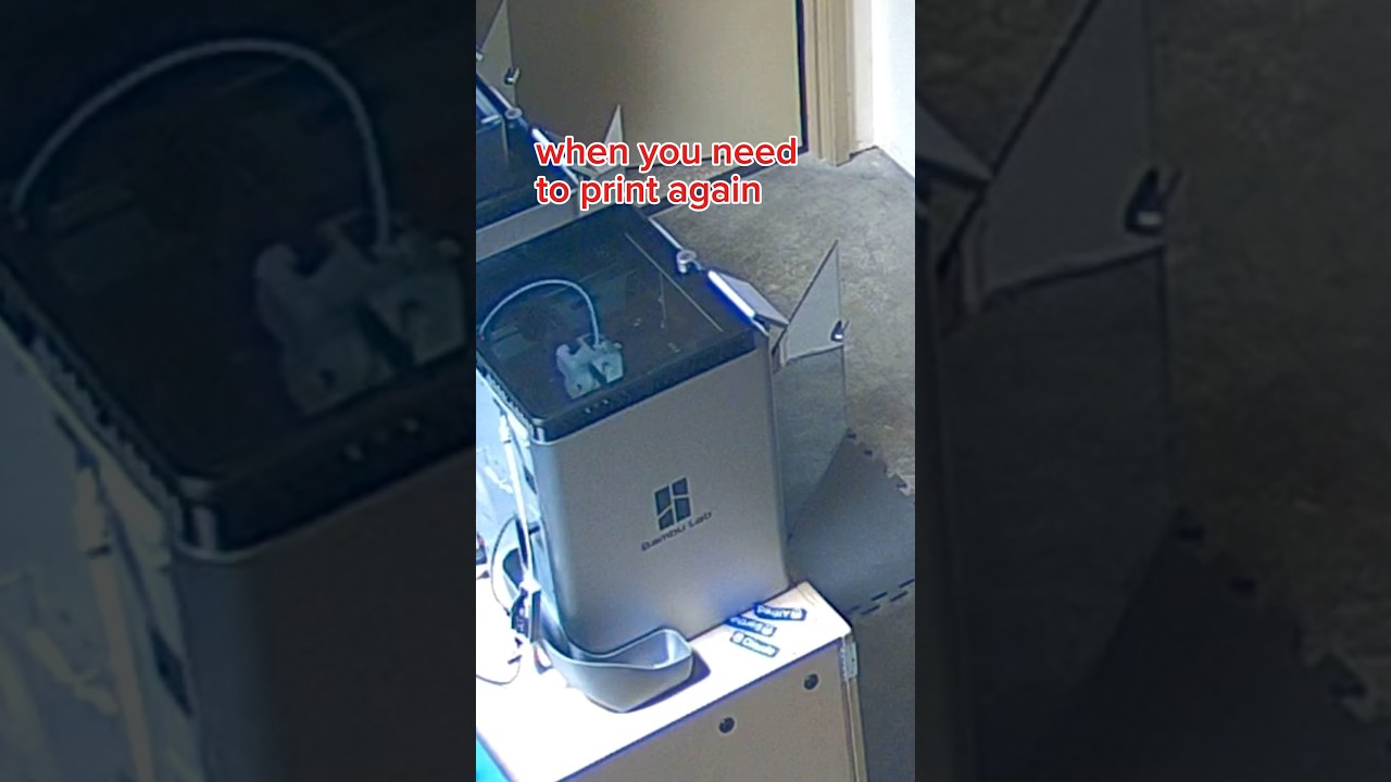 Love remote control on Bambu 3D printer