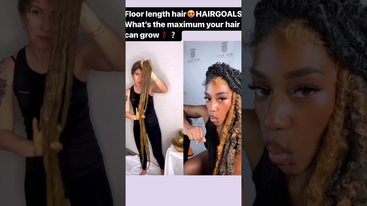 Floor length hair goals