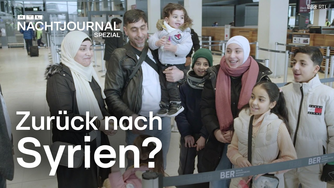 Nach 10 Jahren in Deutschland: Warum diese Familie nach Syrien zurückkehrt | RTL Nachtjournal