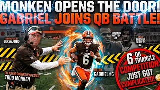 Todd Monken Opens The Door For Dillon Gabriel! 😳 Browns QB Competition Just Got Complicated!