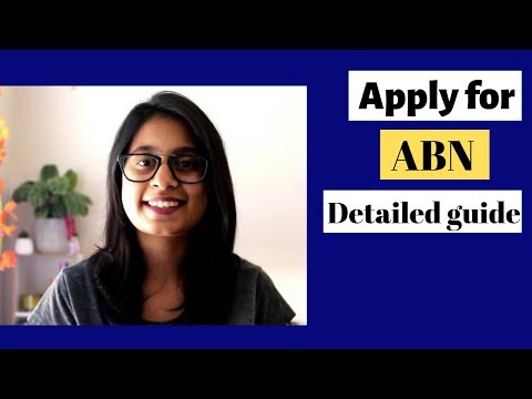 HOW TO APPLY FOR ABN NUMBER IN AUSTRALIA