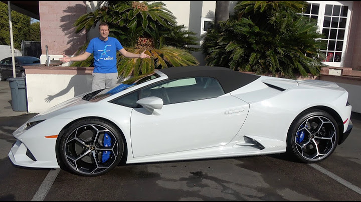 2020 წლის Lamborghini Huracan Evo არის გაუმჯობესებული Huracan