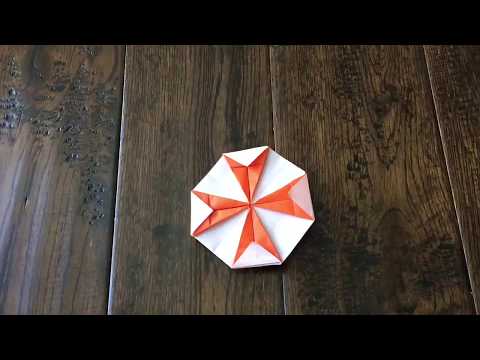 Origami Maltese Cross