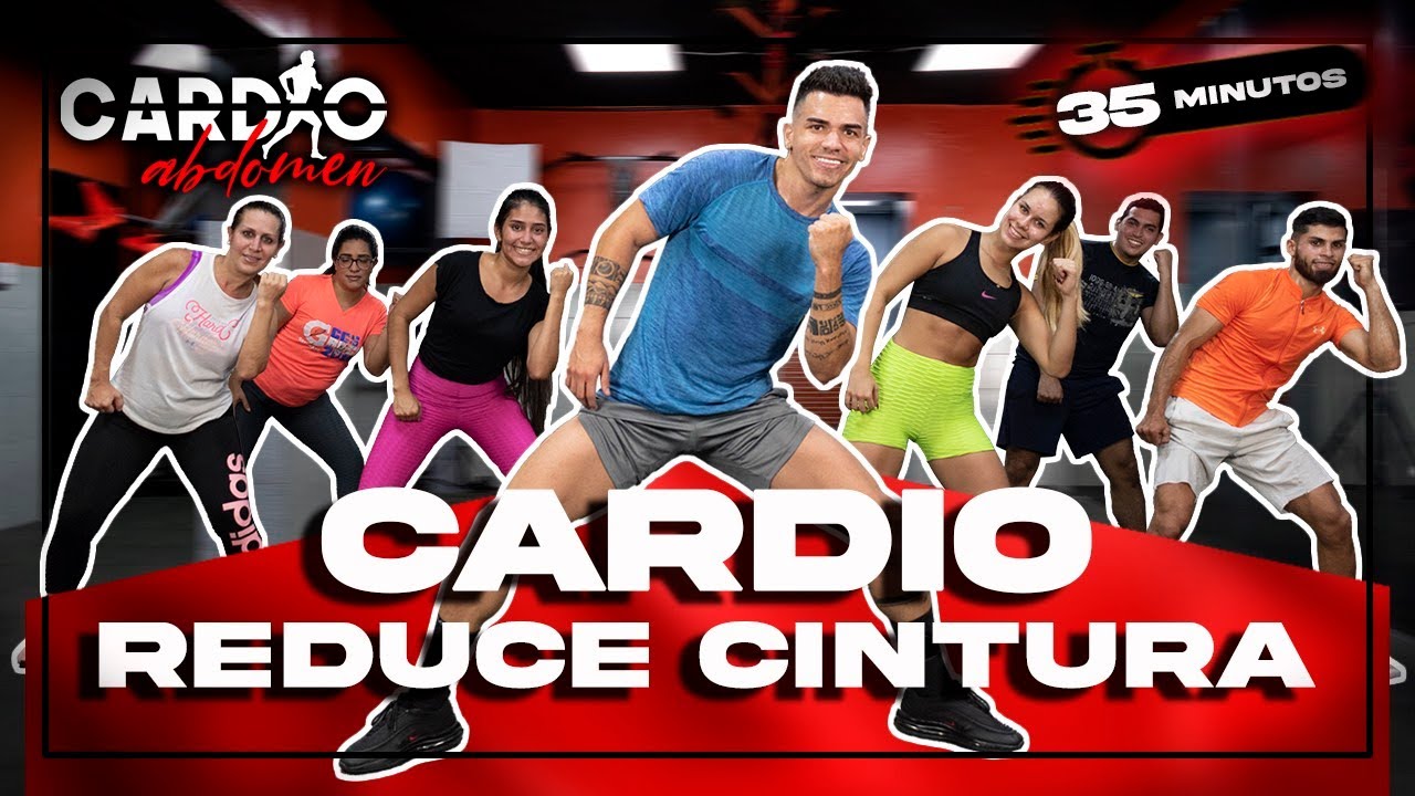 Rutina de CARDIO para ELIMINAR ROLLITOS y REDUCIR CINTURA en Casa