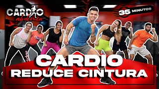 Rutina de CARDIO para ELIMINAR ROLLITOS y REDUCIR CINTURA en Casa