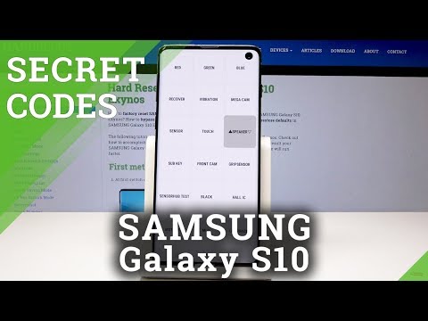 Secret Codes For Samsung Galaxy S10 – Hidden Modes / Service Menu