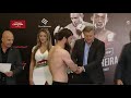 M-1 Challenge 97&Tatfight 7 Weigh-in, Kazan, Russia