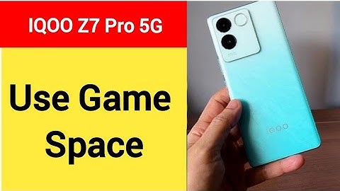 How to use game space, iqoo Z7 Pro 5G me game turbo on kaise karen