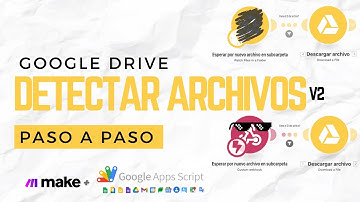 Detecta Archivos en subcarpetas de Google Drive automáticamente con Google app Script + Make