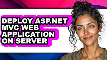 How to Deploy Asp.net Mvc Web Application on Server (full Guide)