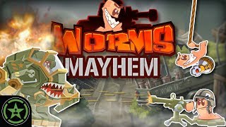 NO SCOPE BUNKER BUST - Worms W.M.D. - Worms MAYhem | Let's Play