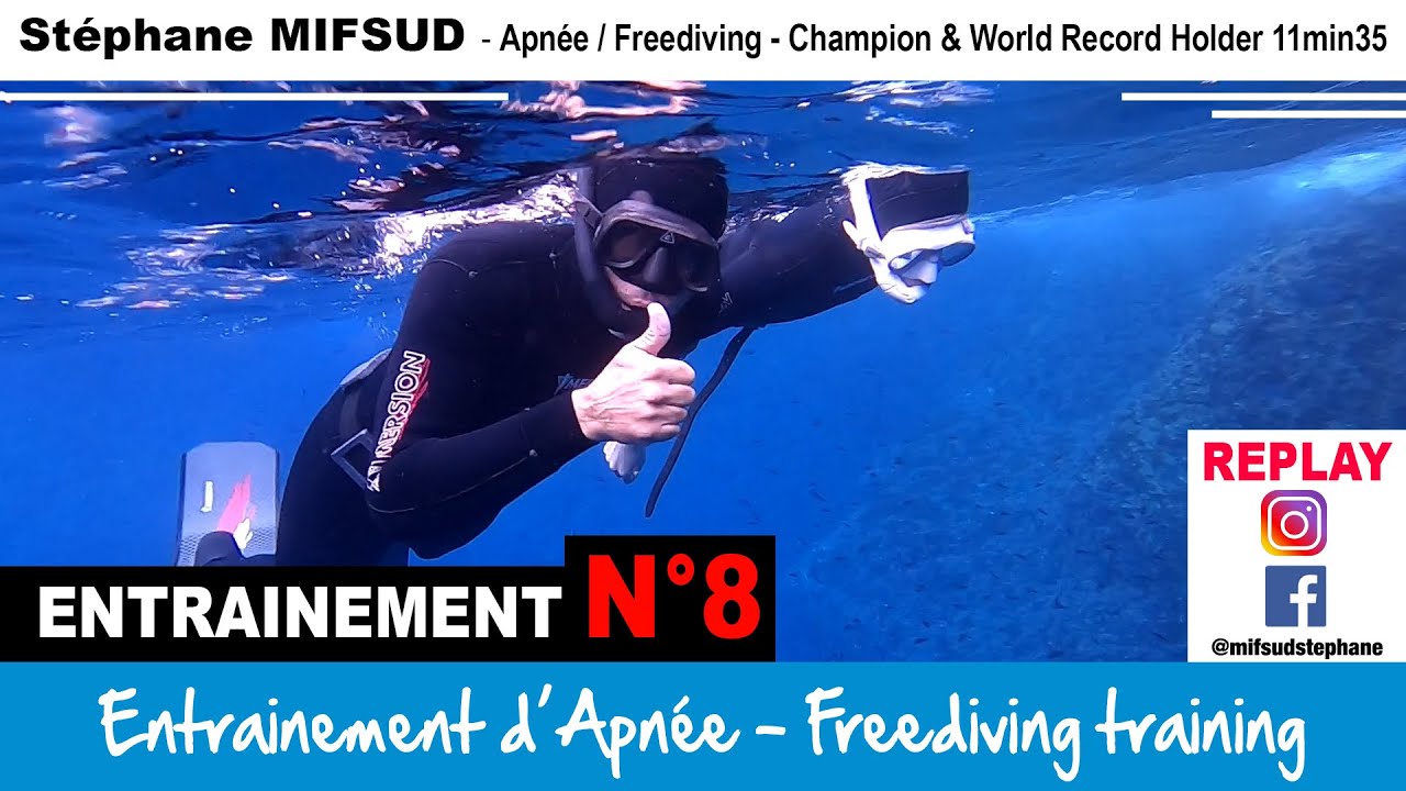 CONFERENCE REPLAY N°8 Entraînement d'Apnée // Dry Apnea training