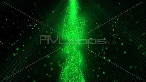 Blockchain Technology Concept in Futuristic Binary Computer Network - IncrediVFX - AVloops