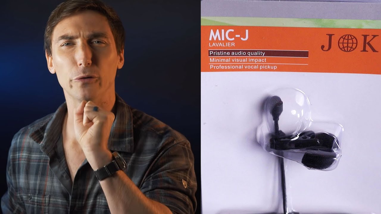 Pro JK® MIC-J 044 Lavalier Ansteck-mikrofon Externe Ansteckmikrofon für Zoom Tascam Recorders